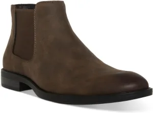 Madden Mens Maxxin Faux Leather Ankle Chelsea Boots Brown 11 Medium (D)