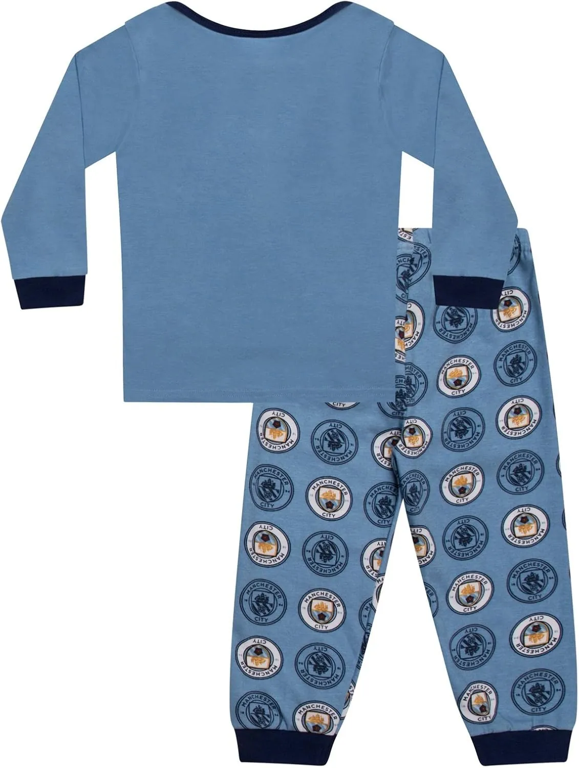 Manchester City FC Official Soccer Gift Boys Kids Baby Pajamas