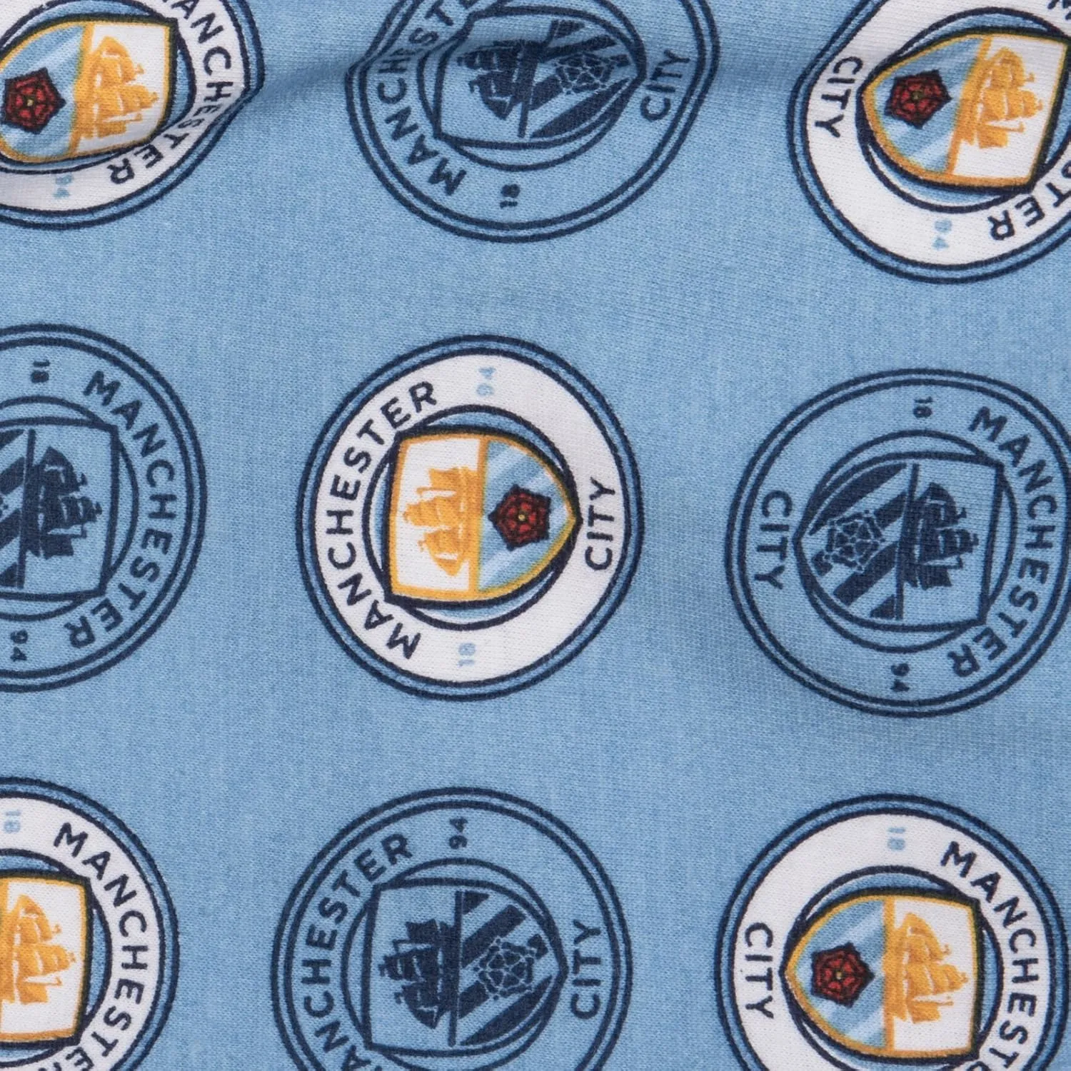 Manchester City FC Official Soccer Gift Boys Kids Baby Pajamas