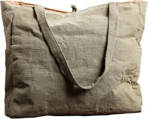 Manufacturer Cotton and Linen Portable Tea Set Storage Bag Travel Tea Set Large Capacity Cloth Handbag Shopping Bag can be formulated