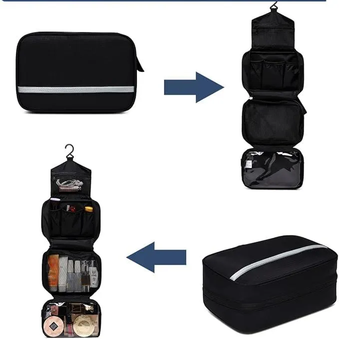 Marianna | Waterproof Large Hanging Cosmetic Toiletry Bag for Travel
