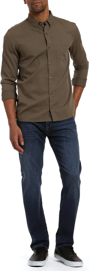 Mavi Men's Zach Regular Rise Straight Leg Jeans