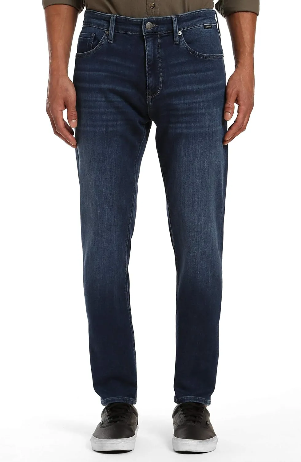 Mavi Men's Zach Regular Rise Straight Leg Jeans