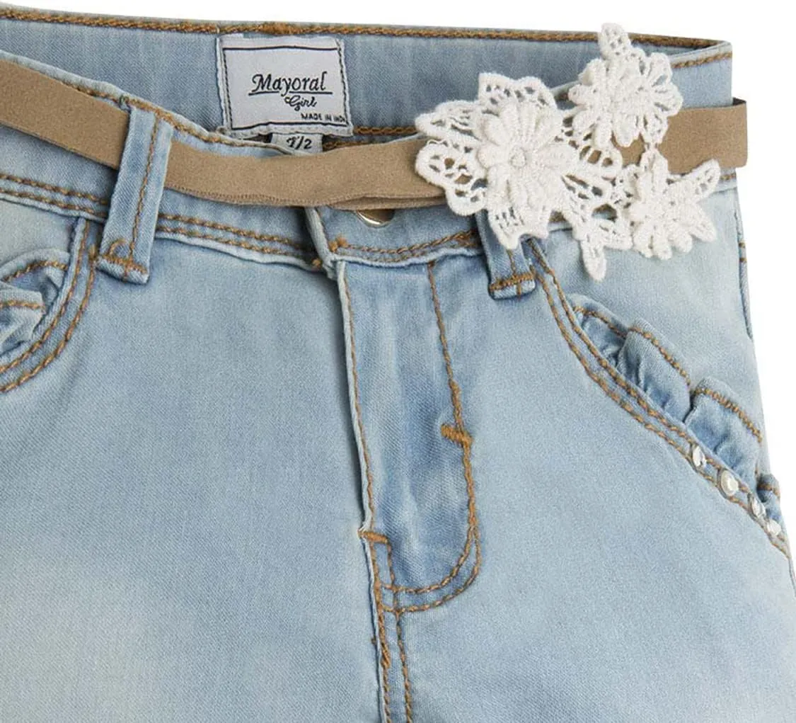 Mayoral Toddler-Little-Big Girls Stretch Denim Jeans/Pants