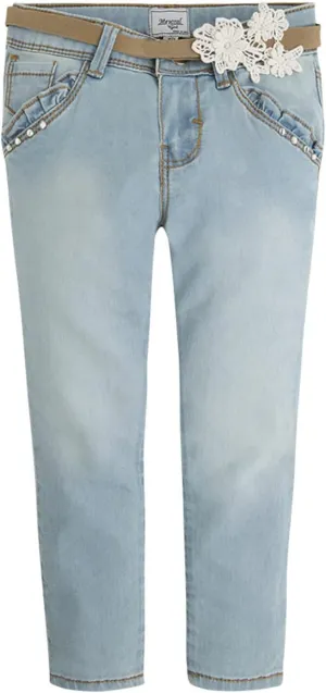 Mayoral Toddler-Little-Big Girls Stretch Denim Jeans/Pants
