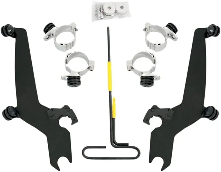 MEMPHIS SHADES MOUNT KIT SS WIDE BLK MEB8916