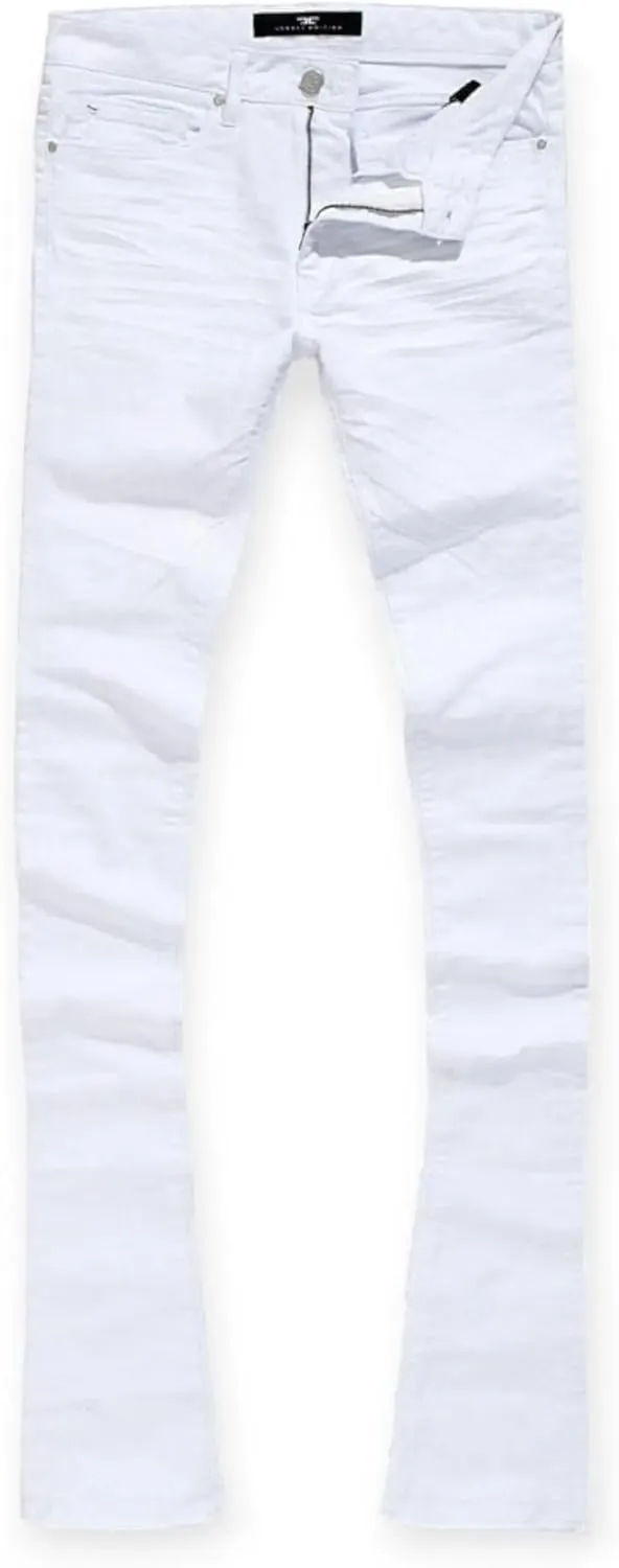 Men Martin Stacked Kingsbridge Denim (White)