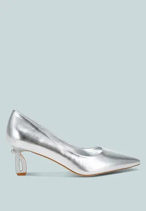 Metallic Fantasy Heel Pumps By RUW