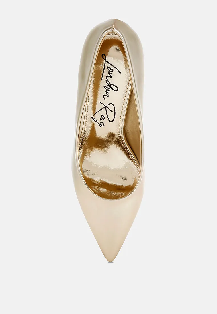 Metallic Fantasy Heel Pumps By RUW