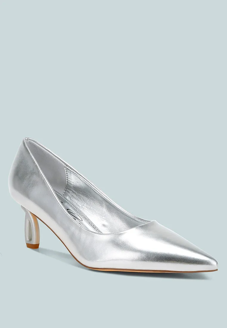 Metallic Fantasy Heel Pumps By RUW
