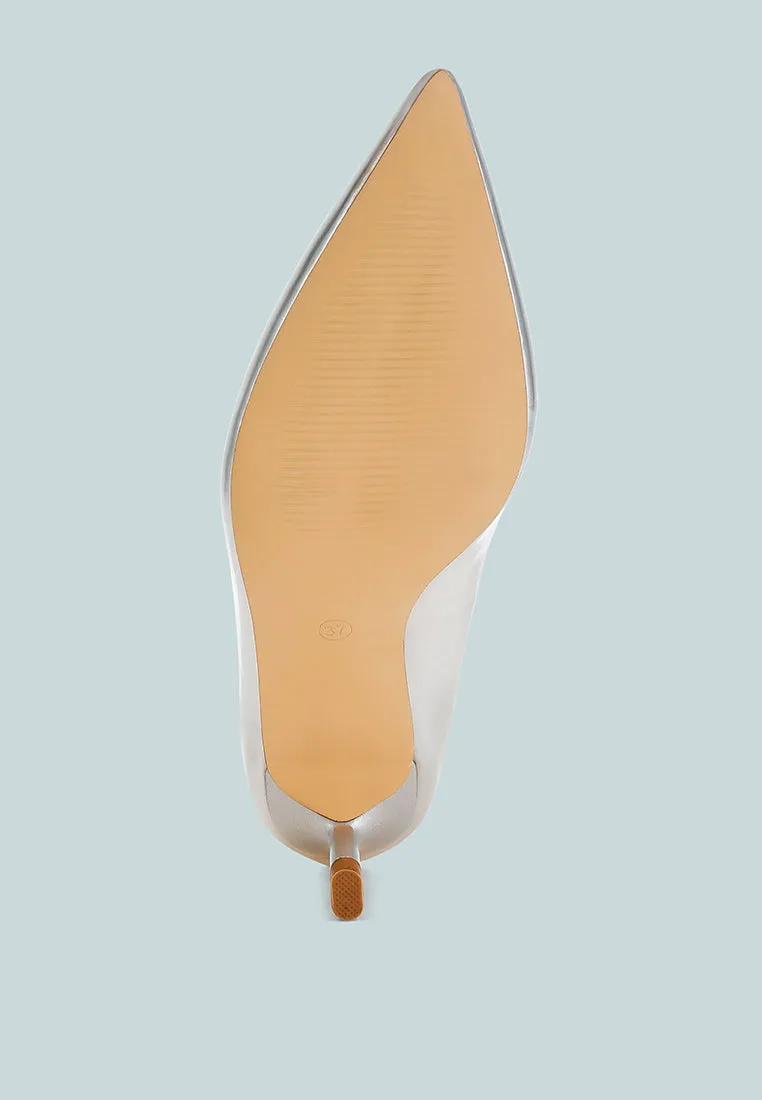 Metallic Fantasy Heel Pumps By RUW