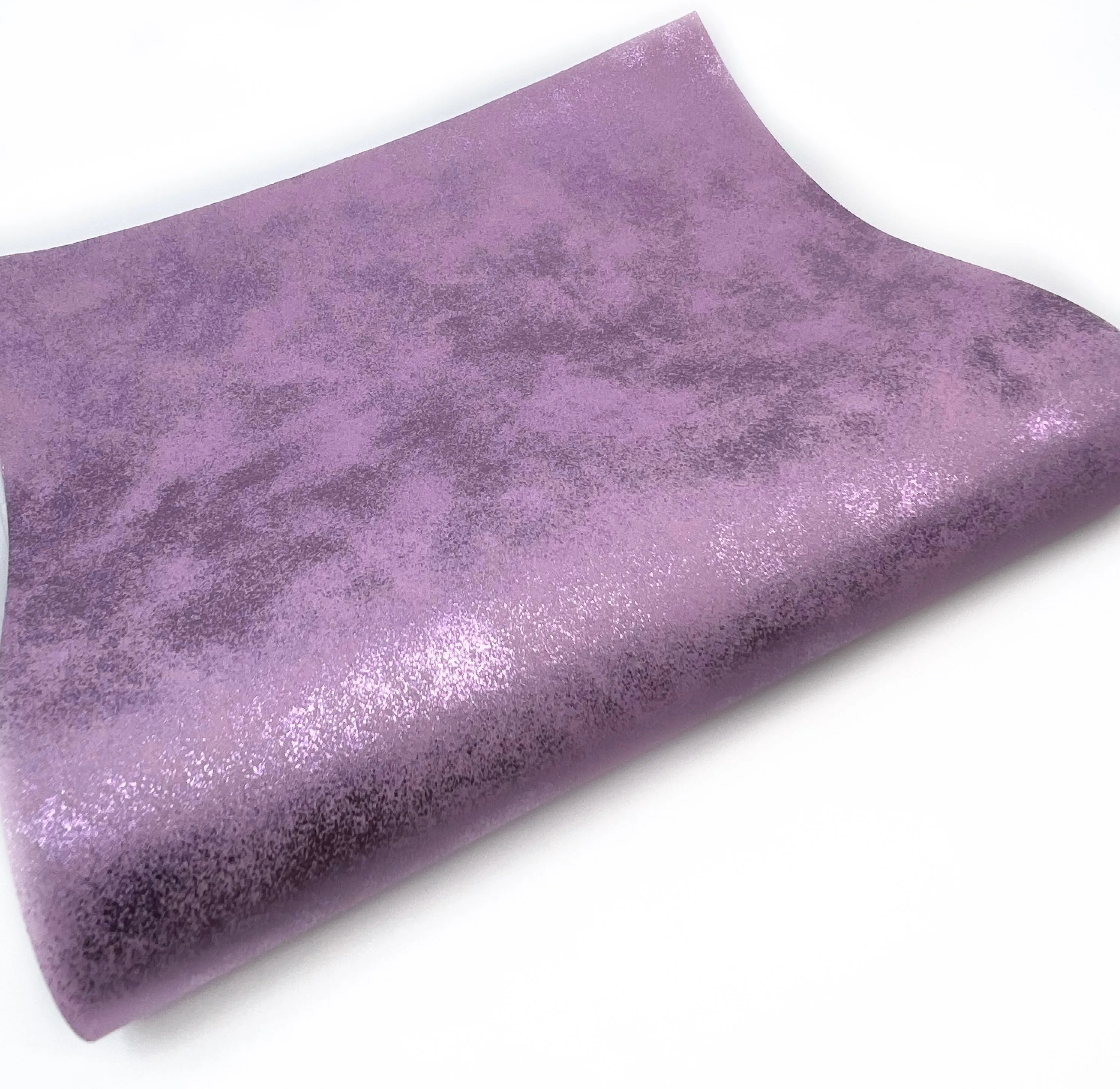Metallic Shimmer Faux Leather