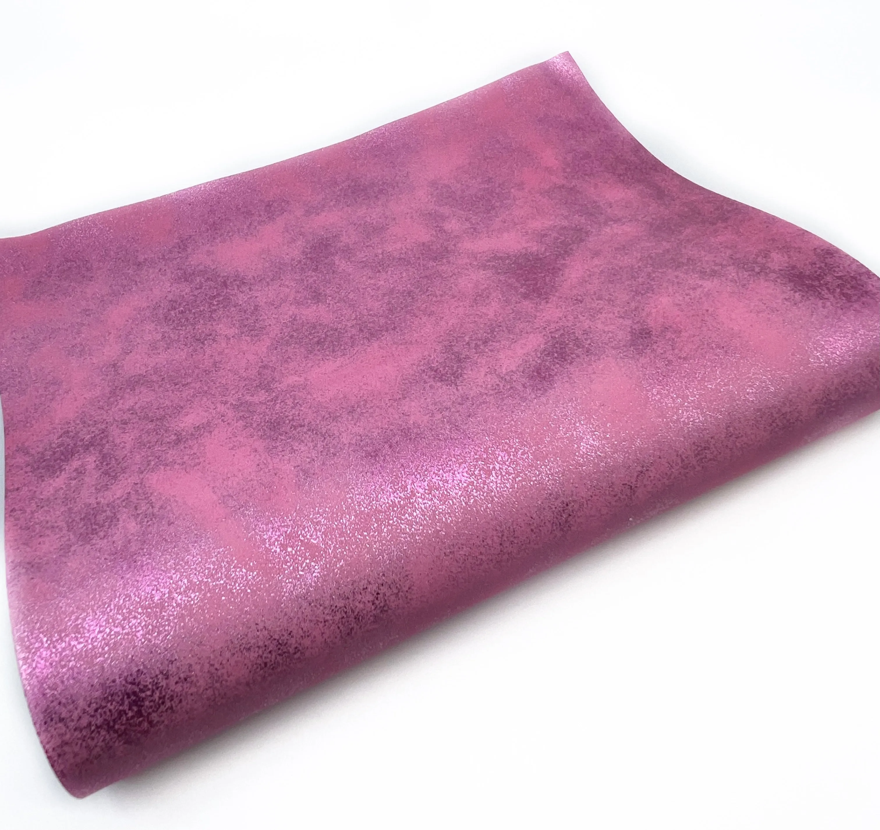 Metallic Shimmer Faux Leather