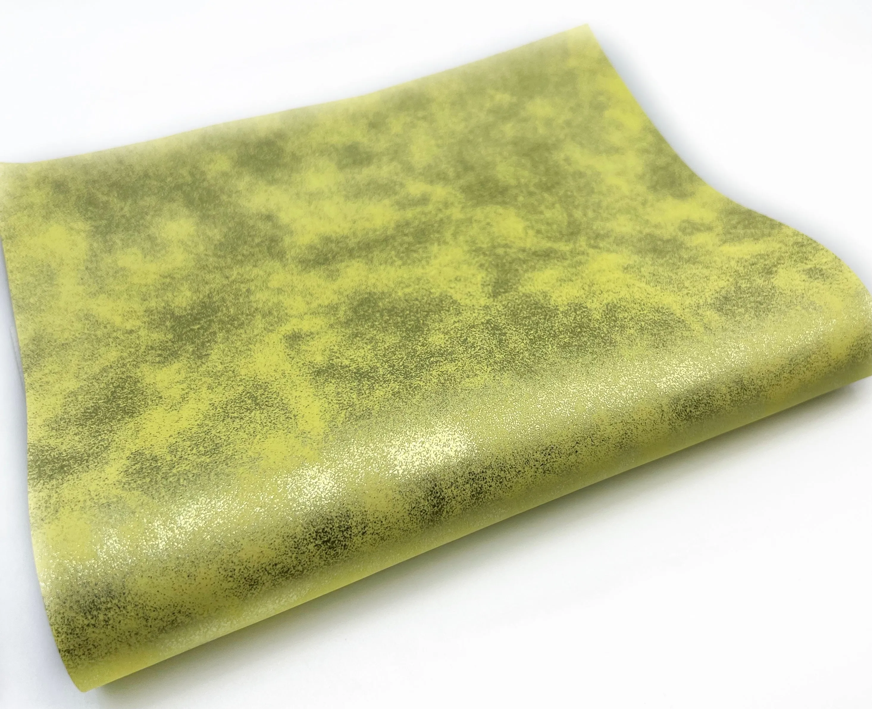 Metallic Shimmer Faux Leather