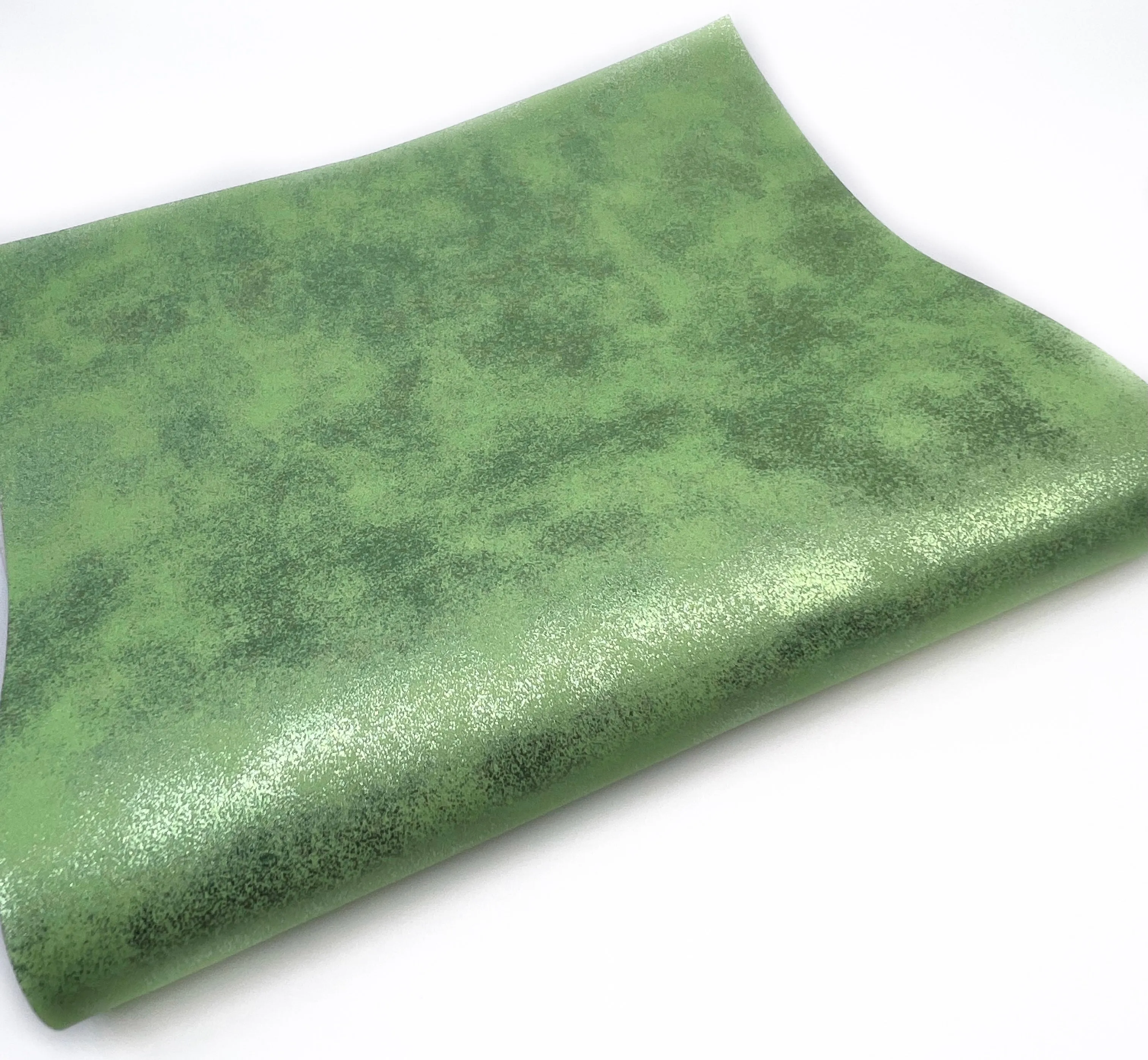 Metallic Shimmer Faux Leather