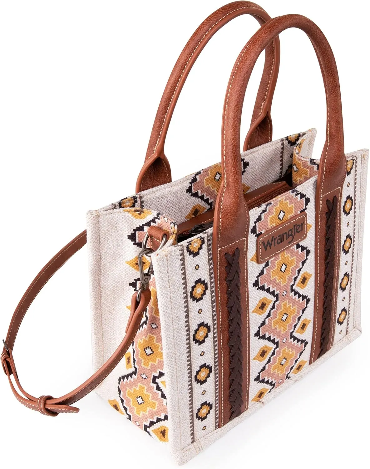 Montana West Wrangler Tote Bag for Women Western Shoulder Purses Boho Aztec Satchel Handbags