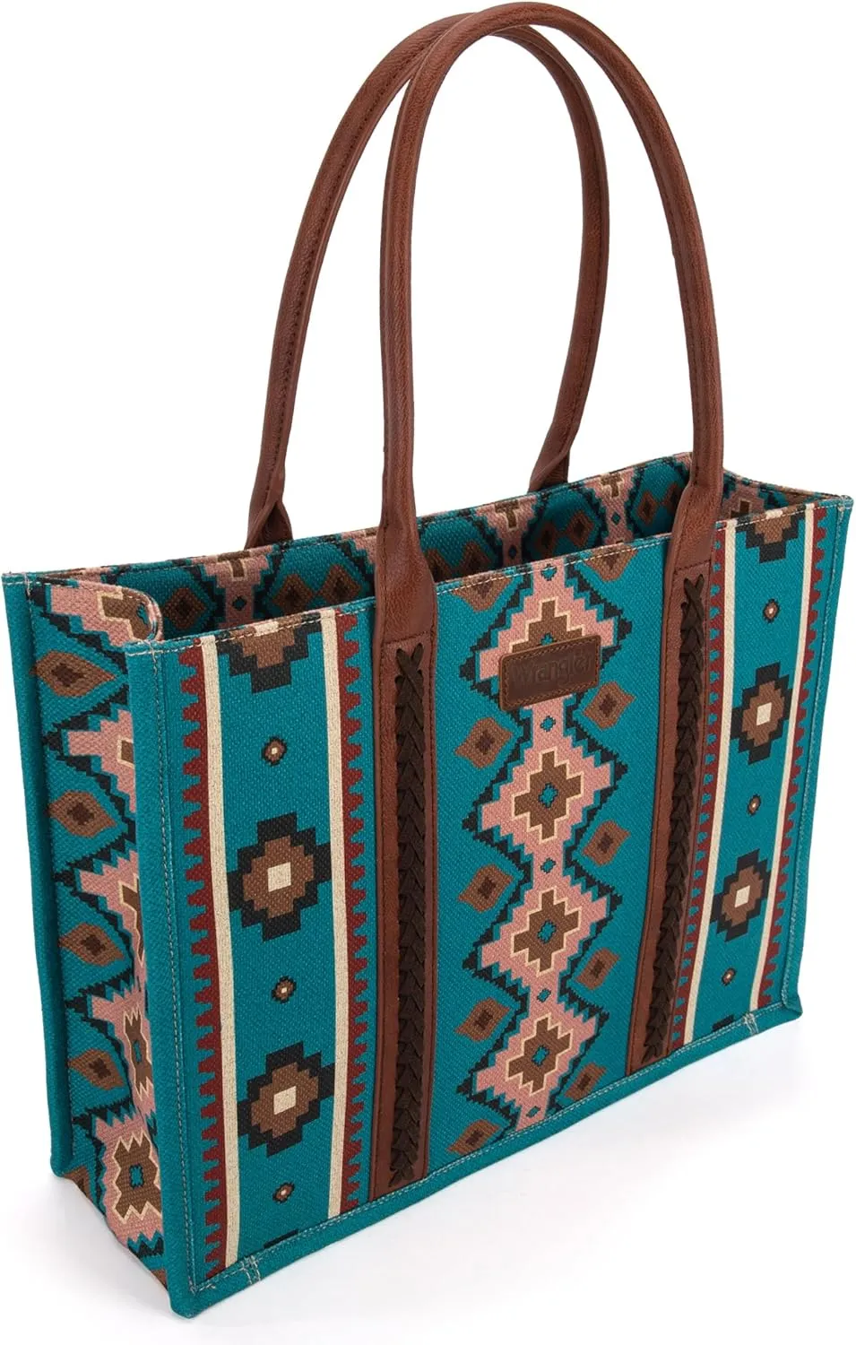 Montana West Wrangler Tote Bag for Women Western Shoulder Purses Boho Aztec Satchel Handbags