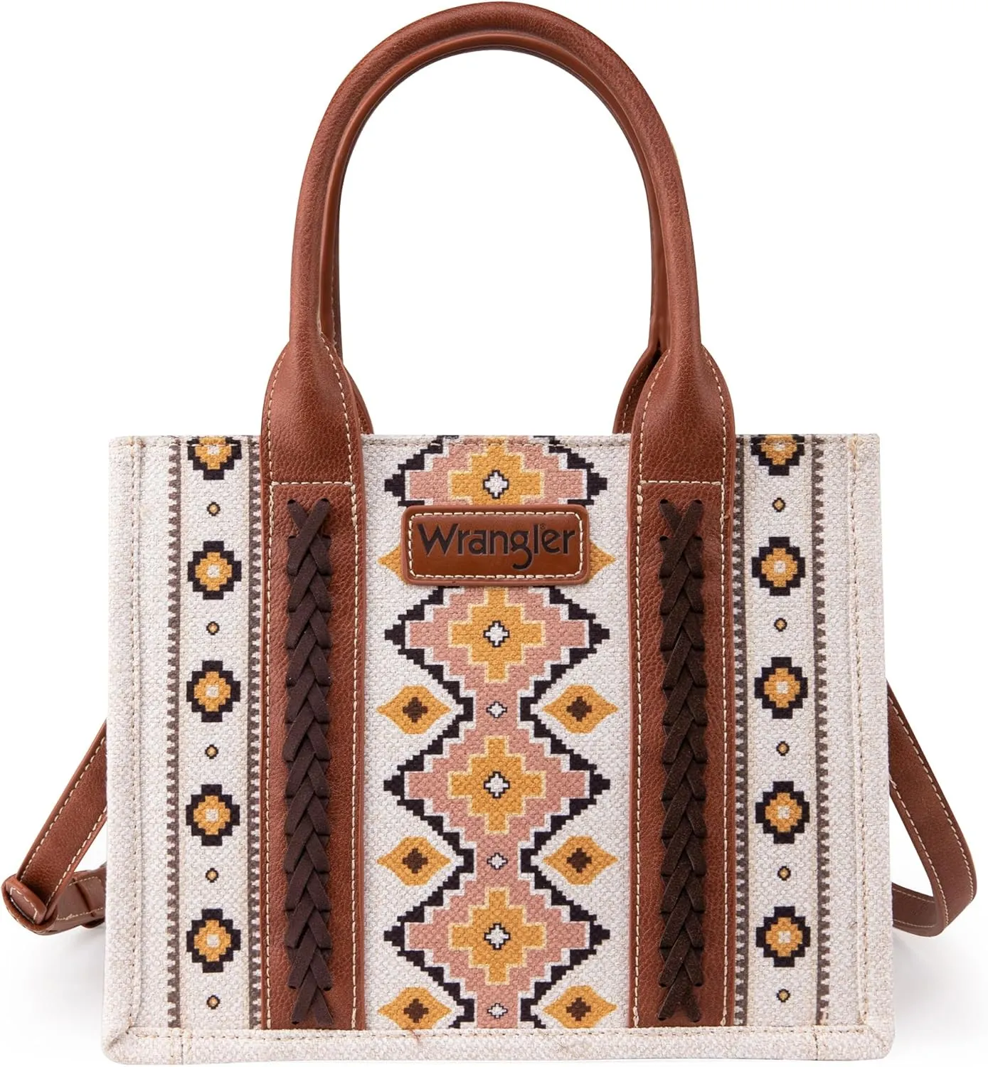 Montana West Wrangler Tote Bag for Women Western Shoulder Purses Boho Aztec Satchel Handbags