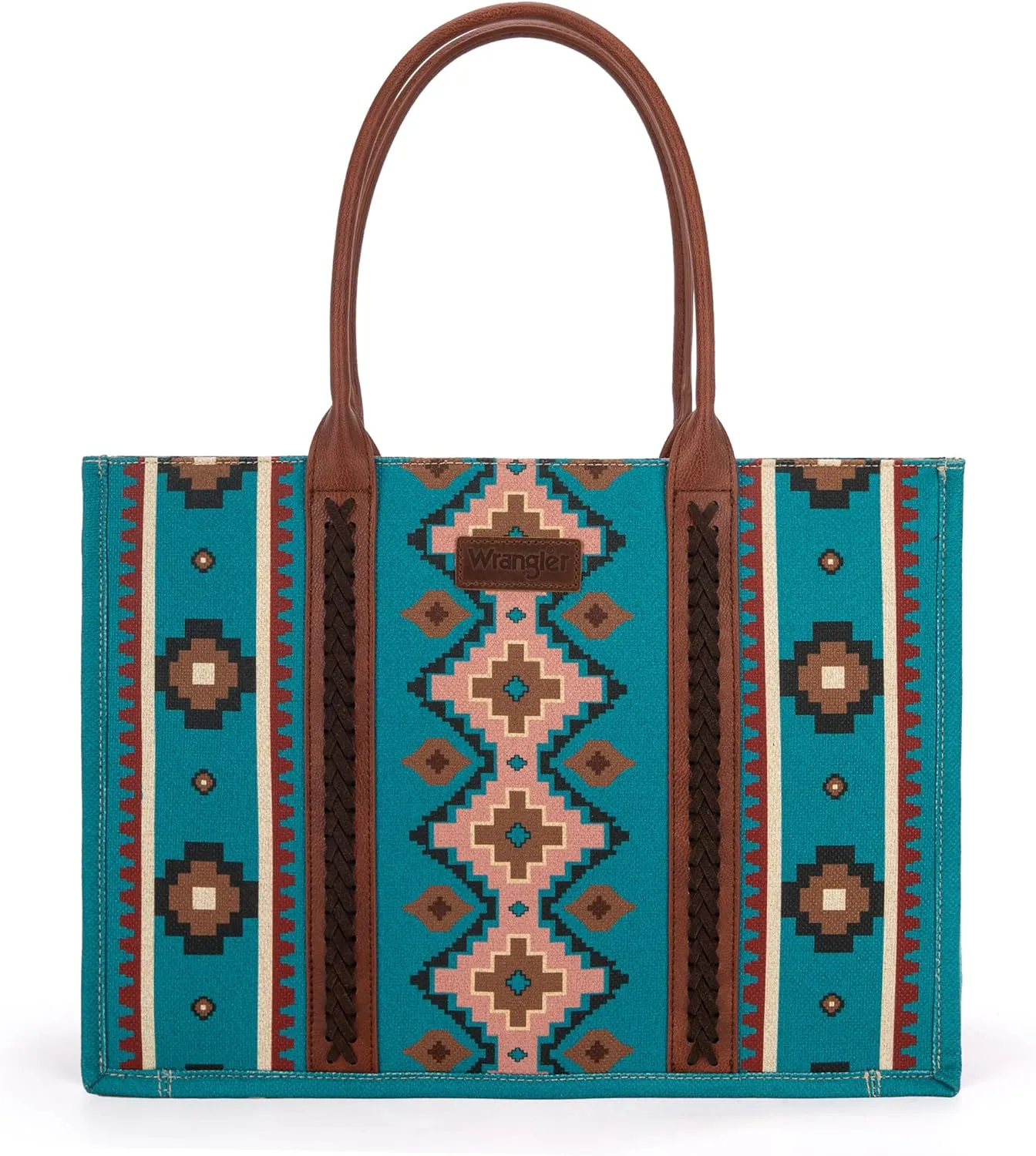 Montana West Wrangler Tote Bag for Women Western Shoulder Purses Boho Aztec Satchel Handbags