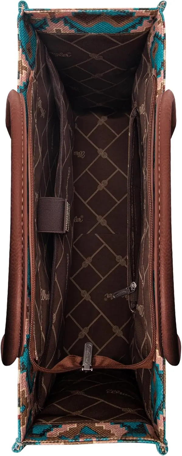 Montana West Wrangler Tote Bag for Women Western Shoulder Purses Boho Aztec Satchel Handbags