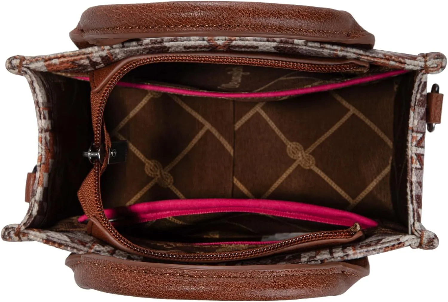 Montana West x Wrangler Mini Tote Bag for Women Boho Aztec Crossbody Purse Top Handle Handbags