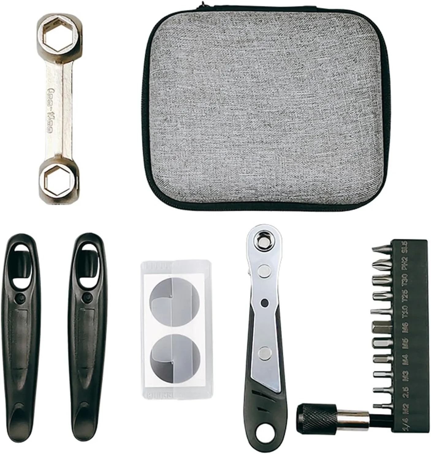 Multifunctional Cycling Tool Maintenance And Repair Multitool With Storage Case Bicycles Tool Kits For Mountain Bicycles
