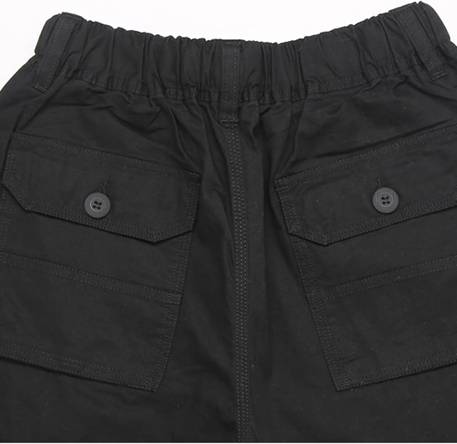 Muscularfit Men Cargo Pants Regular Fit Solid Cotton Multi Pockets Tooling Shorts Casual Loose Outdoor Sports Sweatpants 2023