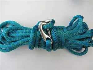 New England Ropes Utility/Dock/Mooring LINE - Teal - 40 Foot Length