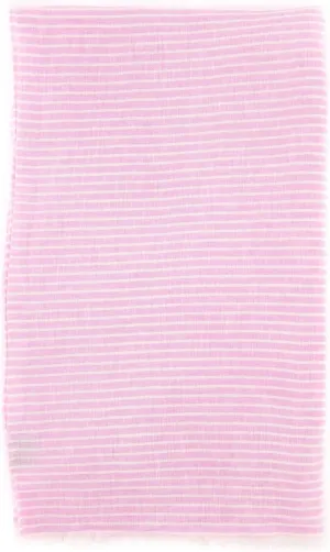 New Pink Linen Scarf