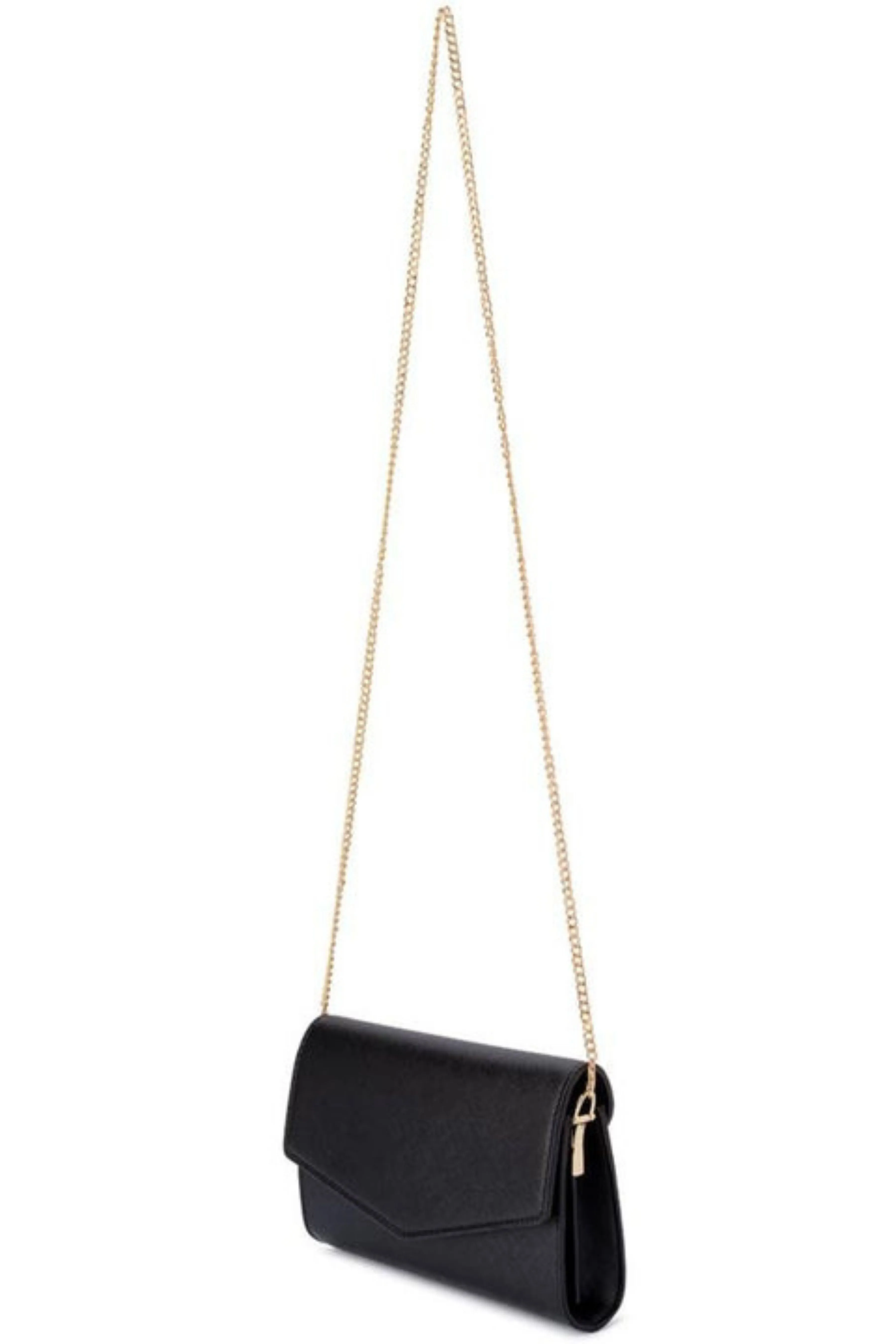 Nic Envelope Clutch - Black