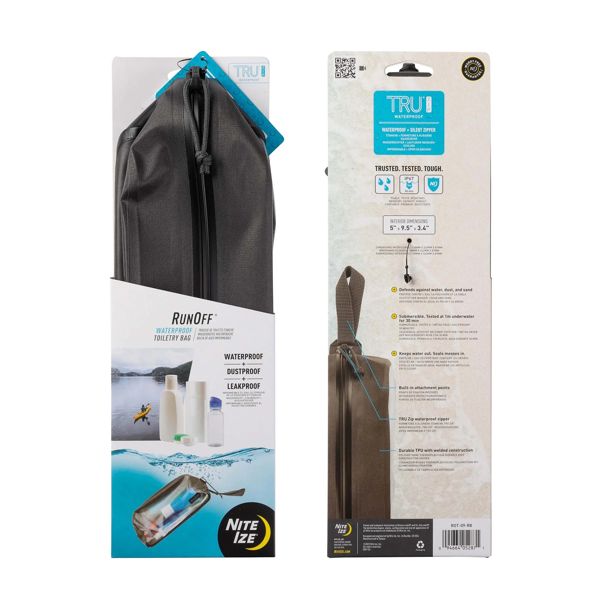 Nite Ize RunOff - Waterproof Toiletry Bag