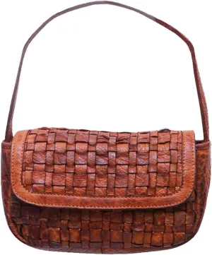 Nmbgm113A Envelope Vintage Handmade Genuine Cowhide Leather Women Bag Western Handbag Purse