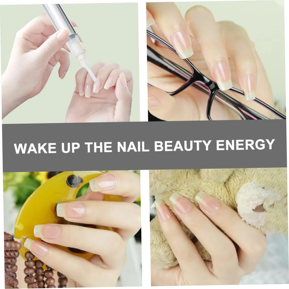 NOLITOY 5pcs Empty Nail Polish Pens Tube Cosmetic Applicators with Brush Tip for Precision Application of Nail Polish Lip Gloss Essential Oils and More Silver