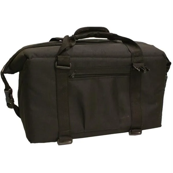 NorChill 24 Can Soft Sided Hot-Cold Cooler Bag - Black