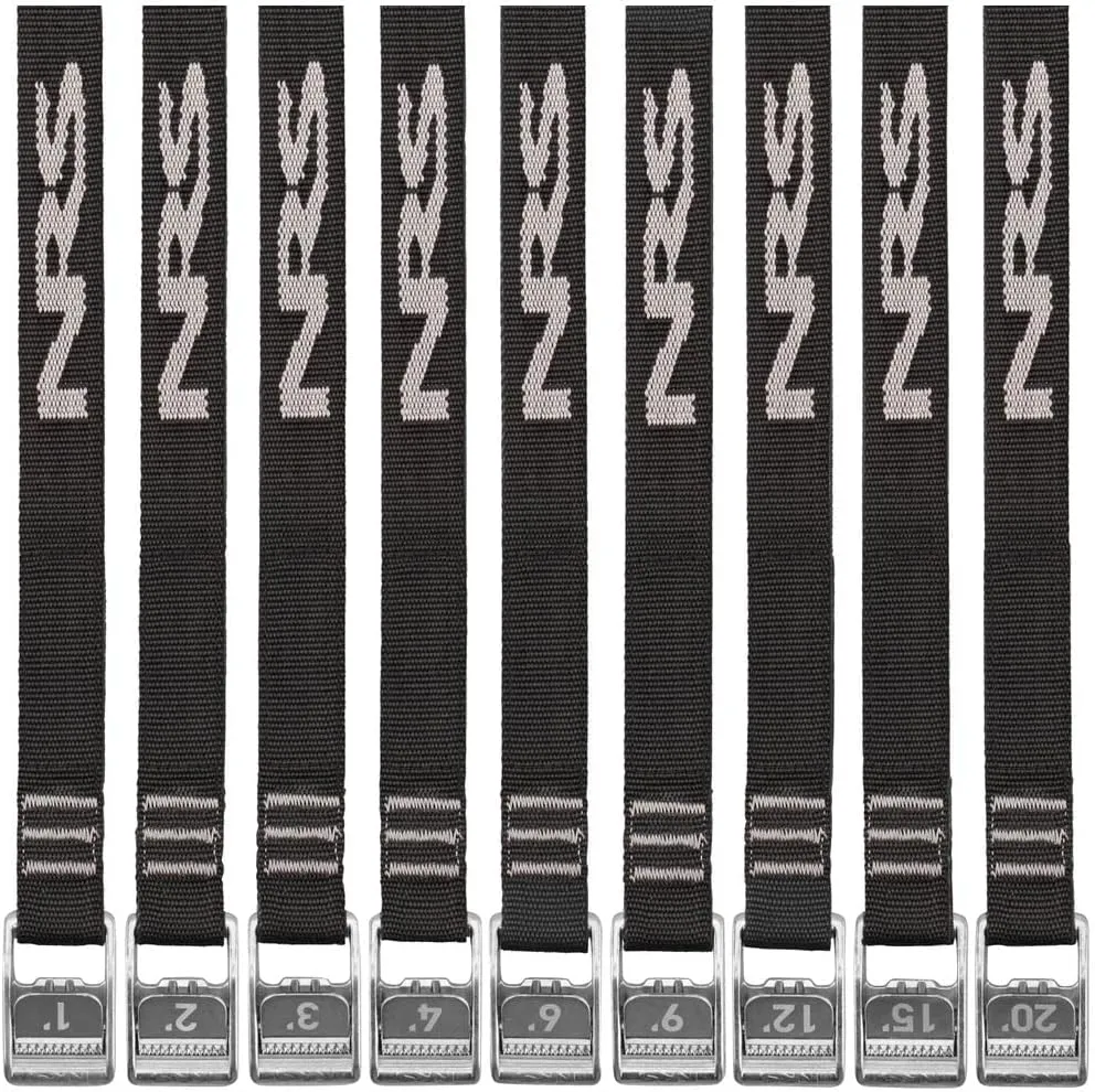 NRS 1" Heavy Duty Tie Down Strap 4 Pack