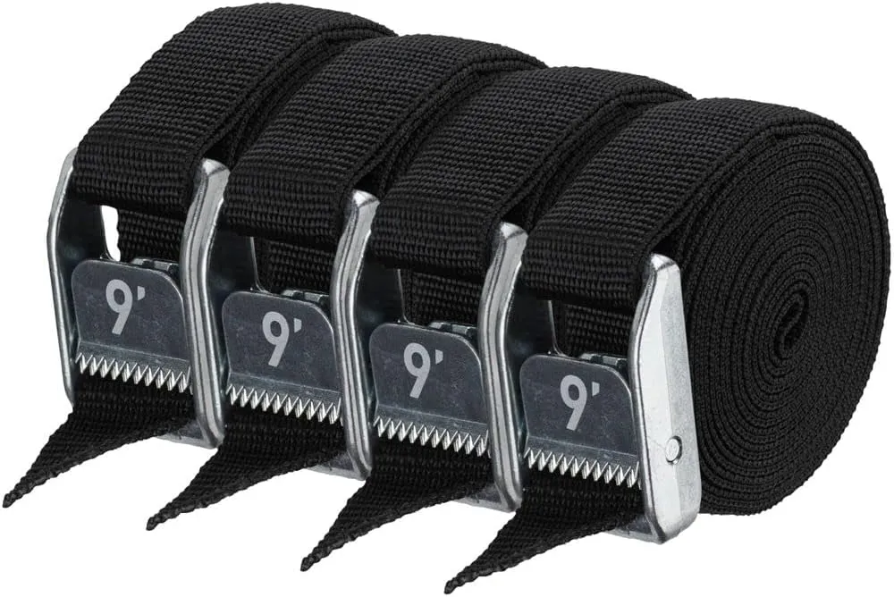 NRS 1" Heavy Duty Tie Down Strap 4 Pack