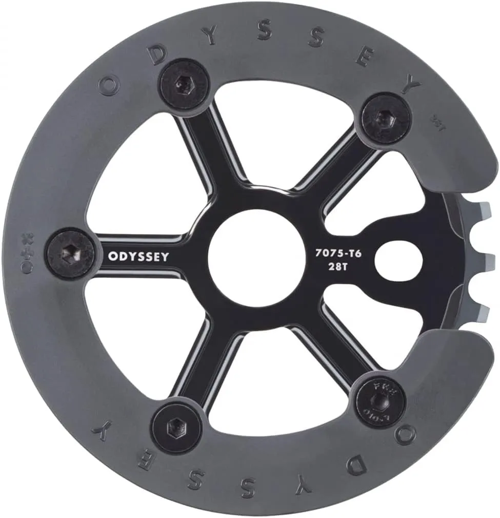 ODYSSEY Utility Pro Sprocket with Guard - 28T - Black - C-441-BK