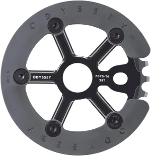 ODYSSEY Utility Pro Sprocket with Guard - 28T - Black - C-441-BK
