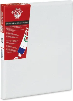 Old Holland Claessens Oil Primed Belgian Linen Canvas - 8" x 10"