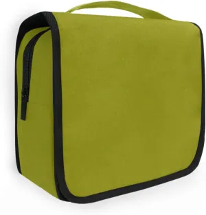 Olive Toiletries Bag Hanging Travel Makeup Organizer with Hook Womens Hanging Toiletry Travel Bag
