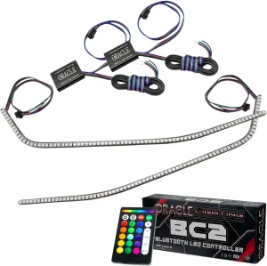 Oracle Lighting 1297-335: 2016-2021 Chevrolet Camaro Colorshift Surface Mount Drl Modules