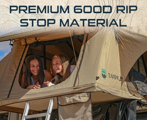 Overland Vehicle Systems TMBK 3 ROOF TOP TENT - TAN BASE