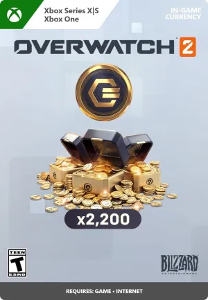 Overwatch 2 Coins - 2,000 1P - Xbox [Digital Code]