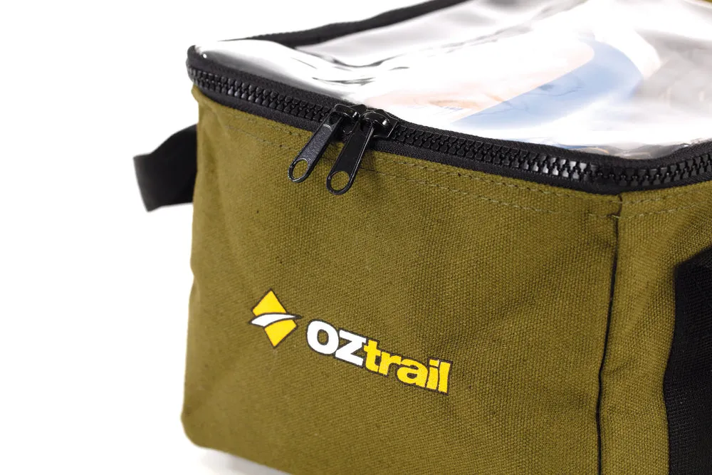 OZTRAIL Canvas Clear Top Bag