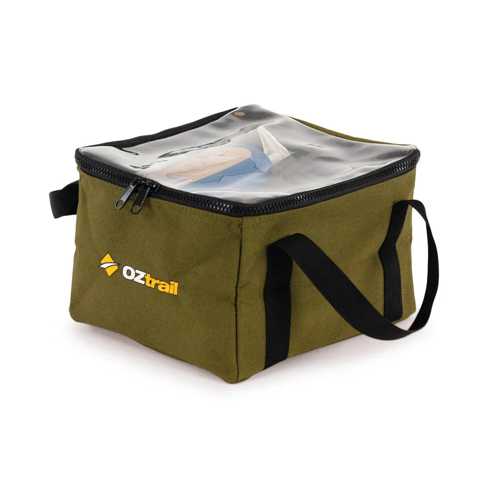 OZTRAIL Canvas Clear Top Bag