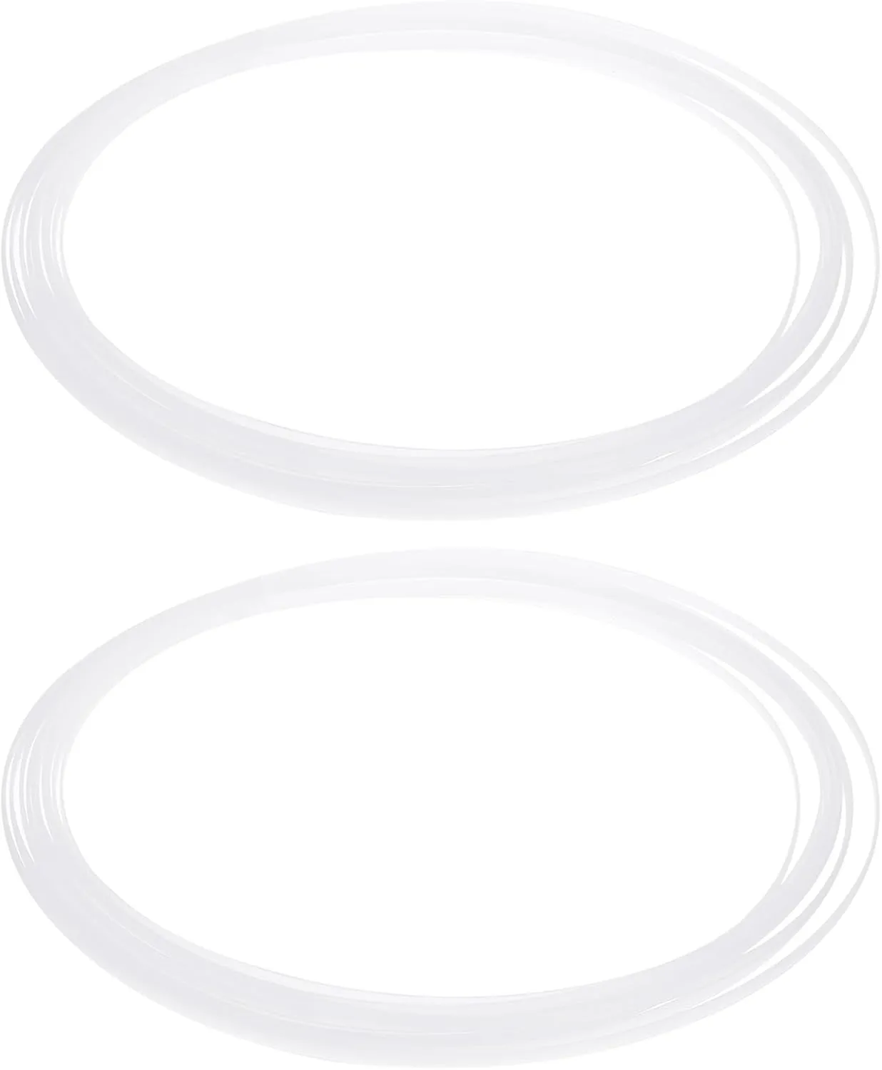 PATIKIL 6mm x 1.6mm x 10 Yards Boning for Sewing, 2 Rolls PP Plastic Boning for Handmade Dolls Hats Handbags Wedding Dresses DIY Making, Transparent