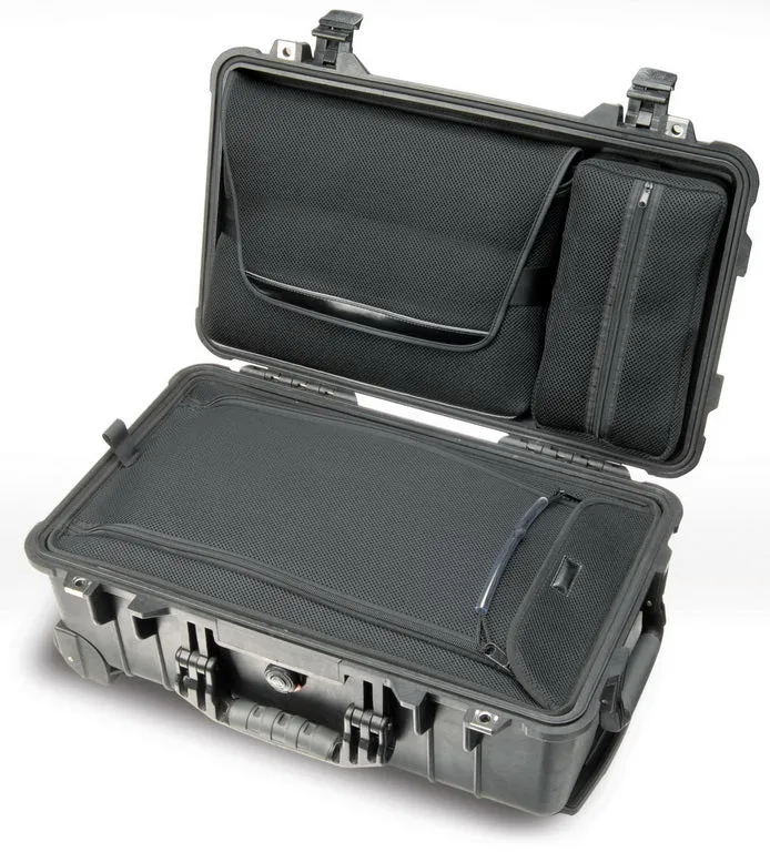 Pelican 1510 Recessed Wheeled Watertight Laptop Foam Case