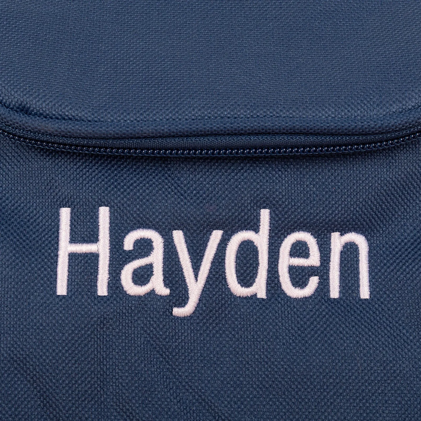 Personalised Hanging Toiletry Bag Navy