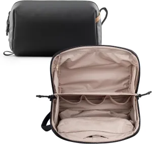 PGYTECH Travel Toiletry Bag for Men & Women, Hanging Compact Pouch, Waterproof Dopp Kit for Traveling, Shaving Bag Makeup Bag Organizer for Toiletries