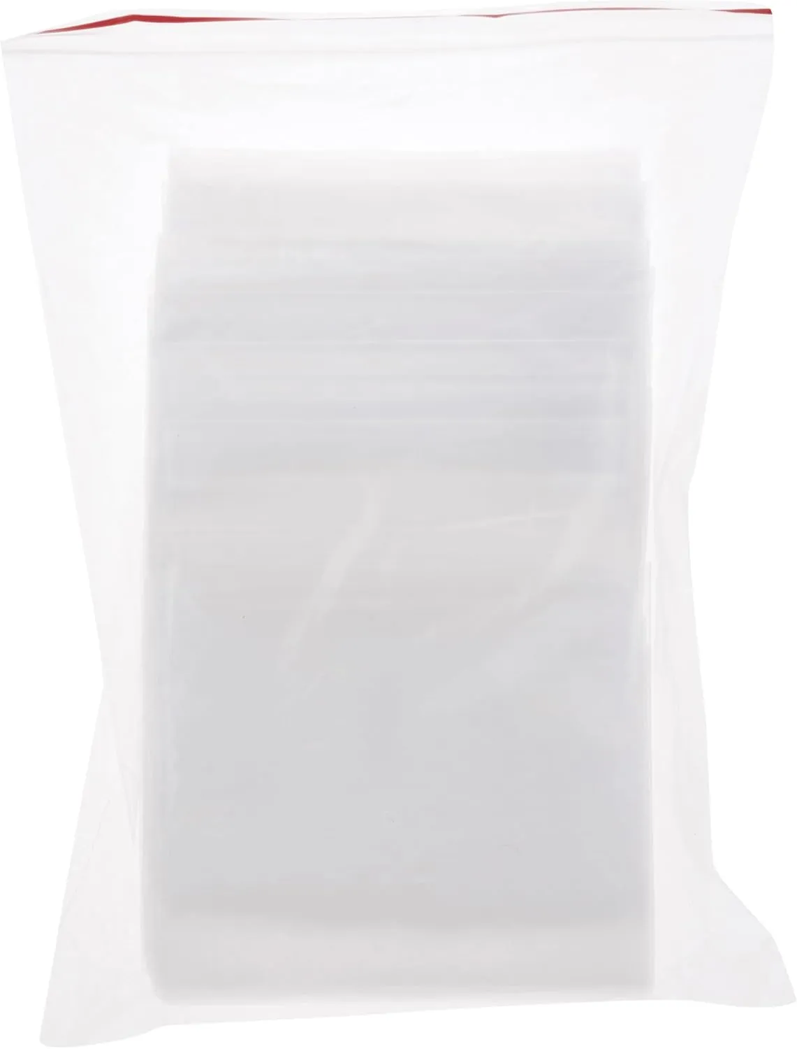 Plymor 6" x 14" (Pack of 100), 4 Mil Heavy Duty Zipper Reclosable Plastic Bags
